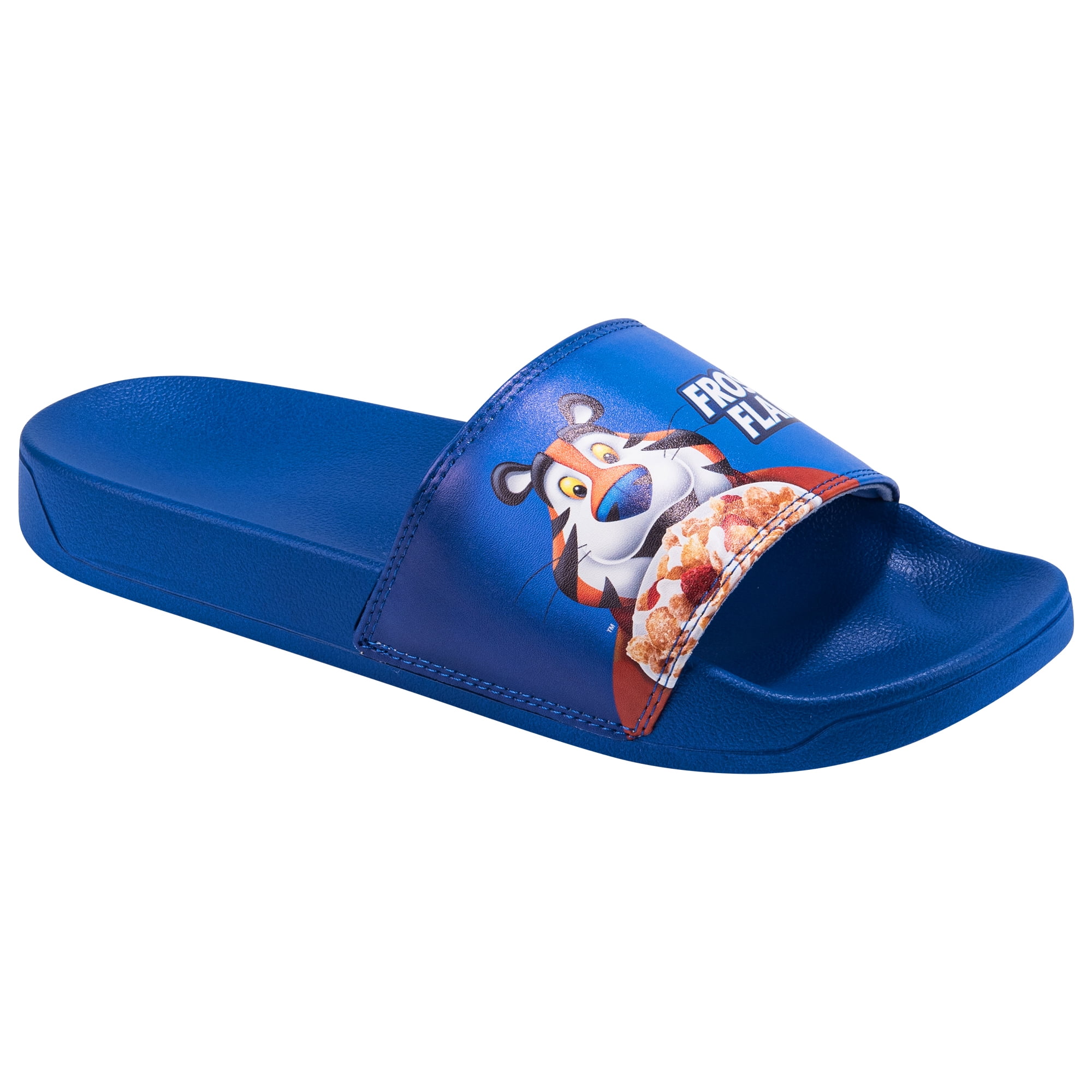 Odd Sox, Slide, Slip On Sandal, Back To The Future, Soft, Comfor 並行輸入品 ODD SOX, Slide, Slip On Sandal, Frosted Flakes, Soft, Comfortable