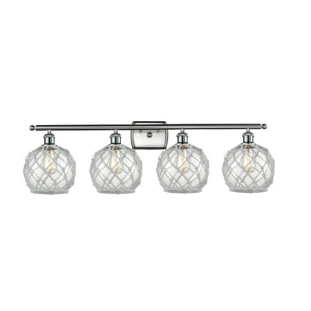 

Innovations Lighting 516-4W Farmhouse Rope Farmhouse Rope 4 Light 36 Wide Bathroom Vanity
