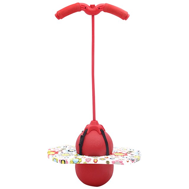 Pelota que despide con mango que despide la pelota pop antideslizante resistente para niños y adultos