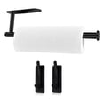 thumbnail image 1 of Organizador De Cocina Soporte Para Rollo Papel+2pcs Gancho Negro, 1 of 5