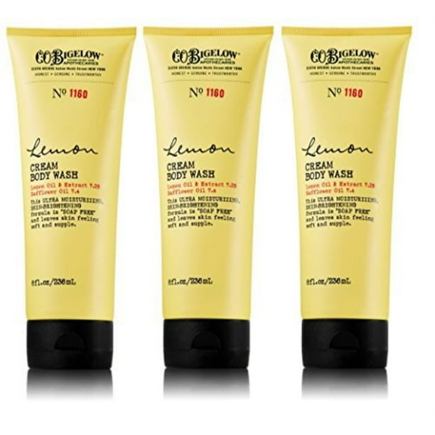 C.O. Bigelow set 3 c.o. bigelow lemon cream body wash (gentle and