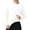 White, variant on MXUIKV Mens Shirts Pullover Long Sleeve Crew Neck Stretchy Fitness Base Layers Shirts for Men
