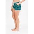 thumbnail image 6 of Calypsa Women's and Women's Plus Elasticized Waistband 2"- 3" Board Shorts with Drawstring, 6 of 11
