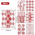 thumbnail image 2 of IMISHM Christmas Candy Wall Decals Candy Cane Floor Decals Cute Christmas Wall Decorations Removable Christmas Wall Stickers for Christmas Door Window Decorations, 2 of 7