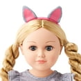 thumbnail image 4 of My Life As Gray & Coral Kitty Outfit with Headband, 2 Pieces, 4 of 5