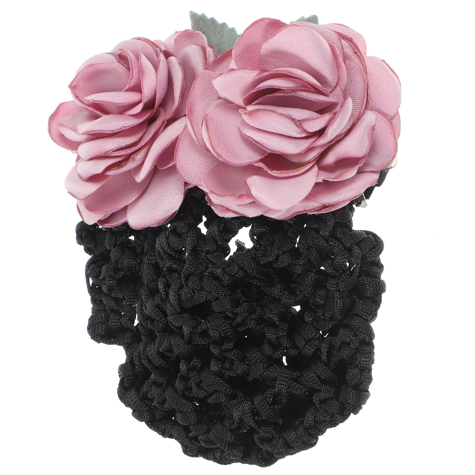 Hair Bun Cover Flower Hair Bun Net Lady Hair Snood Net Women Hair Accessory