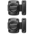 thumbnail image 1 of 2 Pack Rotate Bolt Latch Gate Latches Safety Door Lock,black, 1 of 5
