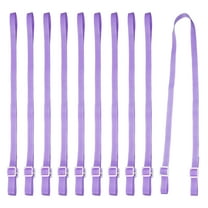 10 PCS Water Bottle Holder Lanyard, Knitted Crossbody Water Bottle Sling Strap Adjustable Water Holder for Carrying Bottles Holder Shoulder for Outdoor Hiking Camping, Purple
