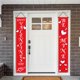 thumbnail image 5 of CaiYueKe Valentine's Day Decorations Romantic Door Couplets Party Supplies Home Decor Festive Ornaments Celebration Decorations for Couples Lovers, 5 of 6