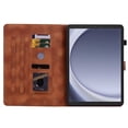 thumbnail image 4 of Premium PU Leather Case with Pen Holder for Samsung Galaxy Tab A11 8.7'' 2025 (SM-X130/X135)/ Tab A9 8.7" 2023 (SM-X110/X115/X117), Magnetic Clasp Stand,Brown, 4 of 11