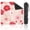 Color 4, variant on Mahjong Mat 31.5" x 31.5" Red Pink Roses Floral Green Leaves Soft Pink Non-Slip Noise Reduction American Mahjong Tiles Table Cover for Dominoes Poker Card Board Games Gift