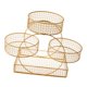 thumbnail image 5 of Cesta de frutas de varias capas, organizador multiusos para frutas y verduras. Dorado, 5 of 9