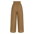 thumbnail image 5 of ZyeKqe Palazzo Pants for Women Adjustable Knot Wide Leg Pants High Waisted Casual Flowy Pants, 5 of 5