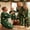 Dad, variant on Cozy Family Matching Christmas Pajamas | Tree Letter Print Holiday PJs for Dad Mom Kids