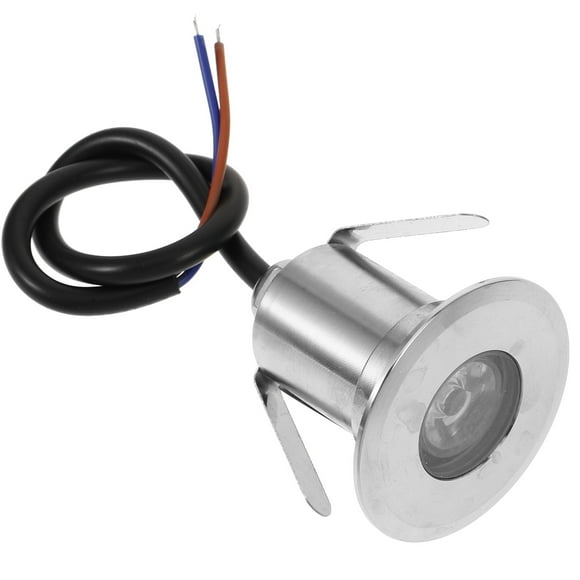 Miangastore Lampe à Insertion au Sol en Acier Inoxydable Argent 1 Pcs Espace Extérieur