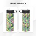 thumbnail image 3 of Logiee Watercolor Blooming Cactus Print 18oz Sports Insulated Kettle With Straw,Insulated Water Bottle For Running Hiking Cycling Climbing,Man Womans Insulated Water Bottle, 3 of 8