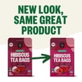 thumbnail image 4 of FGO Hibiscus Tea, Organic, Eco-Conscious Tea Bags (100 Count), 4 of 10