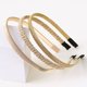 thumbnail image 1 of KALLORY 3Ud Cintillos Metálicos Delgados Dorados Accesorio Para Celebraciones Y Eventos Especiales, 1 of 8