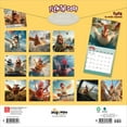 thumbnail image 2 of Flew the Coop | 2026 12x24" (Hanging) Square Wall Calendar | Plastic-Free, 2 of 9