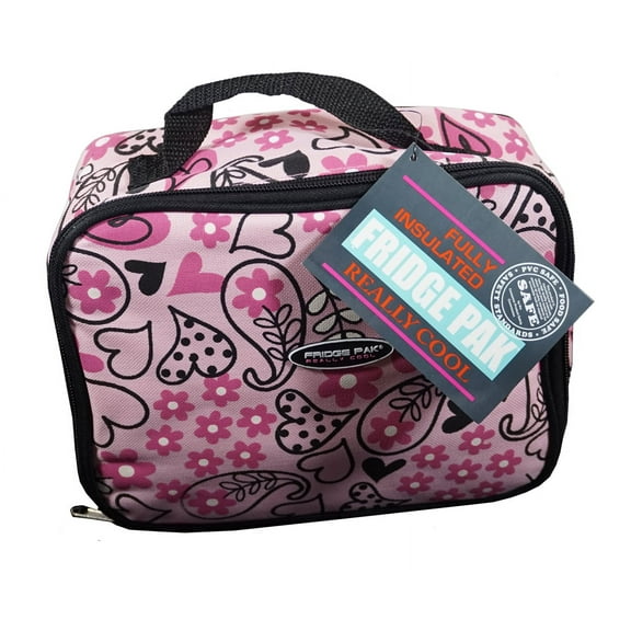 FridgePak FLORAL PRINT Insulated Cooler Lunch Bag