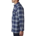 thumbnail image 2 of Backpacker Men's Flannel Shirt Jacket with Quilt Lining, 2 of 3