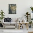 thumbnail image 2 of Stupell Grain Botanicals Country Arrangement Botanical & Floral Painting Gray Floater Framed Art Print Wall Art, 2 of 6