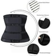 thumbnail image 3 of Women's Waist Trainer Corset Trimmer Belt Waist Cinchers Body Shaper Slimming Sports Girdle Weight Loss Best Shapewear, 3 of 6