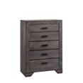 thumbnail image 4 of Picket House Furnishings Grayson Queen Storage Poster 5pc Bedroom Set, Grey Oak, 4 of 11