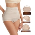 thumbnail image 3 of Shapewear Panties For Women Tummy Control High Waisted Butt Lift Body Shaper Underwear Seamless Panty Girdle, 3 of 6