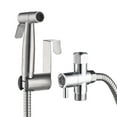 thumbnail image 3 of Bathroom Bidet Stainless Steel Handheld Toilet Cloth Diaper Cleaning Sprinkler Hose Set Type 1, 3 of 12