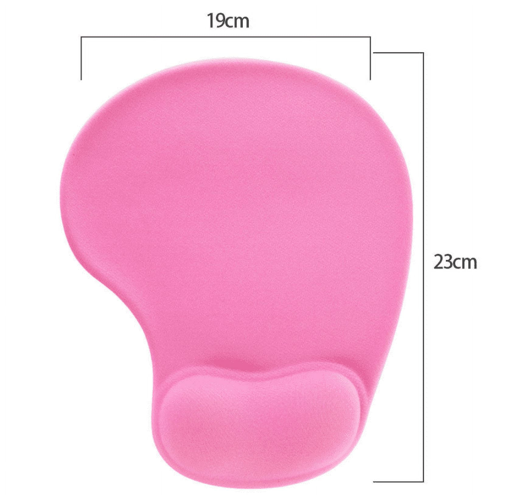Soft Memory Foam Gel Mouse Pad with Wrist Support Non-Slip Base Ergonomic Silicone Wrist Rest for Computer, Laptop, Mac