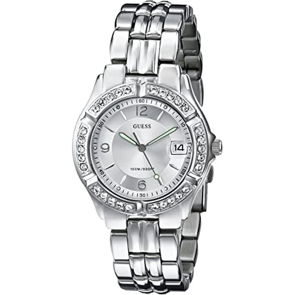 GUESS - GUESS Women's G75511M Mid-Size Sporty Chic Crystal-Accented ...