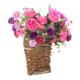 thumbnail image 1 of BESTYASH Flor Artificial Peonía En Cesta Colgante Morada Para Interior Y Eventos Especiales, 1 of 6