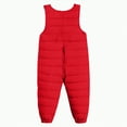 thumbnail image 6 of HCNTES Kids Winter Snow Bib Overalls Toddler Waterproof Design Adjustable Straps Comfortable Ski Wear(A01-Red,5-6 Years), 6 of 6