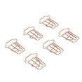 thumbnail image 3 of 100 clips de papel innovadores con forma de taza de café rosa, miniclips de metal reutilizables para oficina, escuela, hogar, 3 of 5
