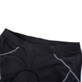 thumbnail image 3 of Tignapoo Men's Cycling Shorts with 3D Gel Padding, Breathable Nylon/Spandex Fabric, Anti-Slip Leg Grippers, and Comfort Fit for Leisure and Commute, Available in Multiple Colors and Sizes, 3 of 7