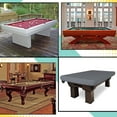 thumbnail image 2 of Covers & All Pool Table Cover, Made of 12 Oz Cover Max, Waterproof, Ideal for Moderate Weather (124" W x 72" D x 8" H, Gray), 2 of 6
