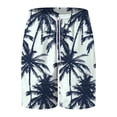 thumbnail image 4 of Gibobby Men's Swim Trunks Long Bathing Suits with Mesh Lining and Pockets Quick Dry Beach Board Shorts(M,Blue), 4 of 5