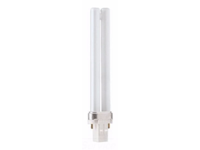 2 pcs PLC 13W 2-pin G24d-1 Quad Tube CFL 4100K Daylight Compact Fluorescent Bulb 