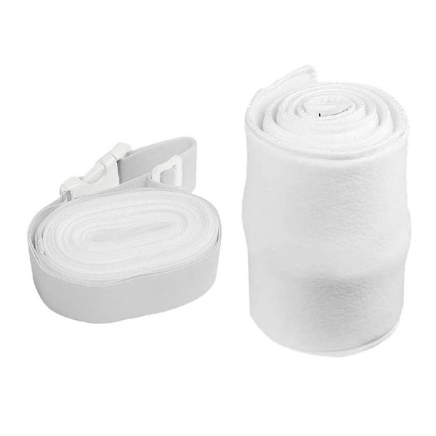 Cateissary Bed Bridge Connector Bed Space Filler cinturón ajustable para dormitorio Juegos de cama Blanco 30 centimetros