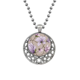 thumbnail image 1 of Dibujo de planta de arte flor morado Collares Colgante Retro Moon Stars Jewelry Unbranded M, 1 of 3