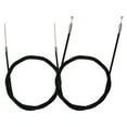 thumbnail image 1 of Premium 2PC Brake Cable Set Stainless Steel Suitable for All Bicycle Types, 1 of 11