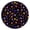 Halloween-492, variant on Premium Fitted Halloween Tablecloth 34x34 Inch - Elastic Border Stretch Fabric with Spooky Ghost and Pumpkin Pattern Washable Cover