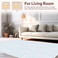 thumbnail image 2 of ODIKA 4'x6' Machine Washable Non-Slip Area Rug, Modern Interlocking Maze with Subtle Gradient Accents High Traffic Rug with Pad, Multi, 494648, 2 of 8