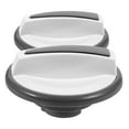 thumbnail image 6 of SOPOTUTU 2Pcs Replacement Washer Knob in Grey ABS Plastic Compatible with Washing Machine Controls, 6 of 8