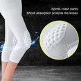 thumbnail image 5 of Children's 3/4 Compression Pants with Knee Pads and Butt Pad, Basketball Athletic Tights Quick Dry Sports Workout Leggings, 5 of 9