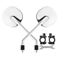thumbnail image 3 of guohui 2 Pieces Bicycle Rearview Mirror Wide View Bar End Mirror Electric Bike Rearview White, 3 of 8