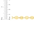 thumbnail image 3 of Floreo 10k Yellow Gold 6.5mm Puff Mariner Necklace, 3 of 4