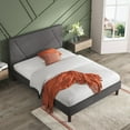 thumbnail image 3 of Zinus Judy 43 inch Upholstered Platform Bed Frame, 3 of 9