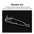 thumbnail image 4 of Downrigger Poids Snubber Absorbant les Chocs Équipement de Pêche Portable en Acier Inoxydable Robuste, 4 of 8